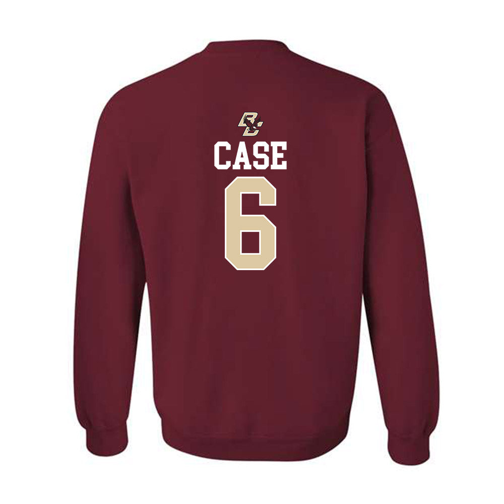 Boston College - NCAA Softball : Kali Case - Crewneck Sweatshirt Sports Shersey