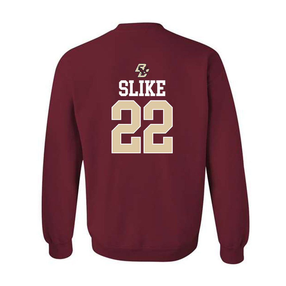 Boston College - NCAA Softball : Hannah Slike - Crewneck Sweatshirt Sports Shersey