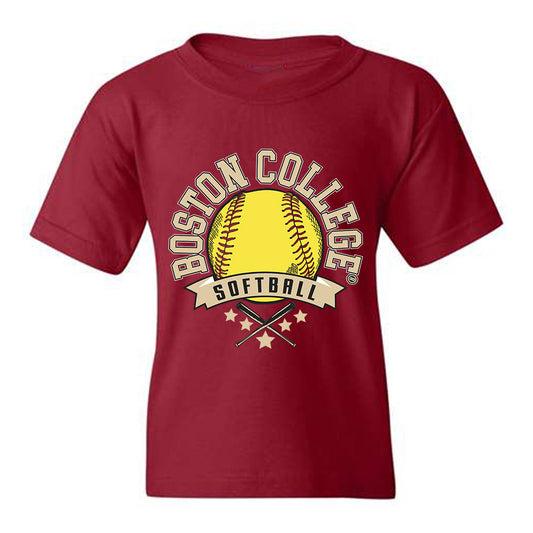 Boston College - NCAA Softball : Zoe Hines - Youth T-Shirt Sports Shersey