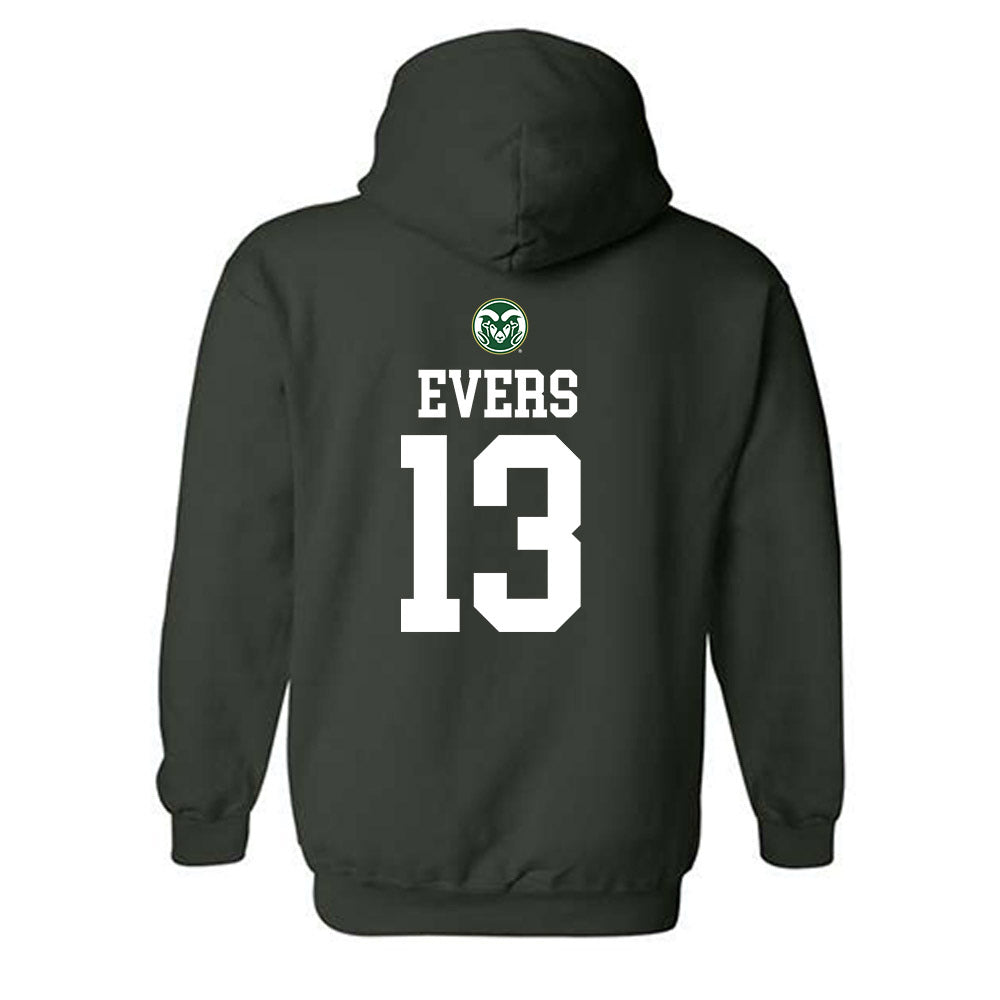 Colorado State - NCAA Women's Soccer : Aleyse Evers Hooded Sweatshirt