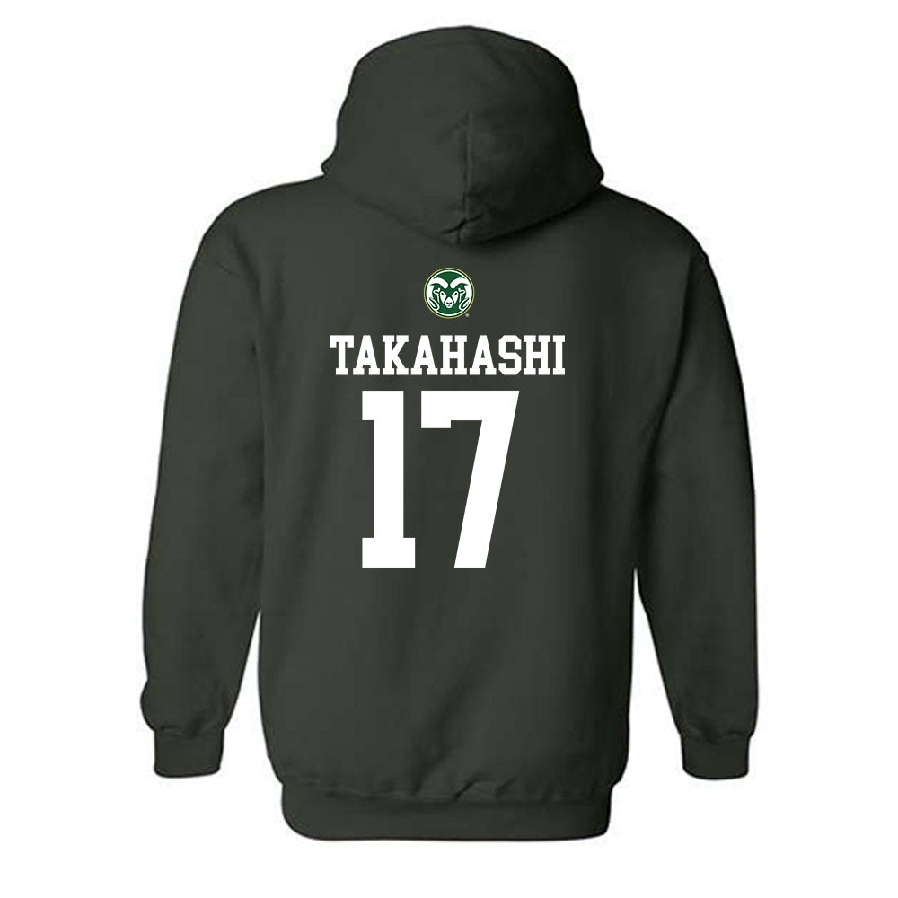 Colorado State - NCAA Women's Soccer : Emily Takahashi Hooded Sweatshirt