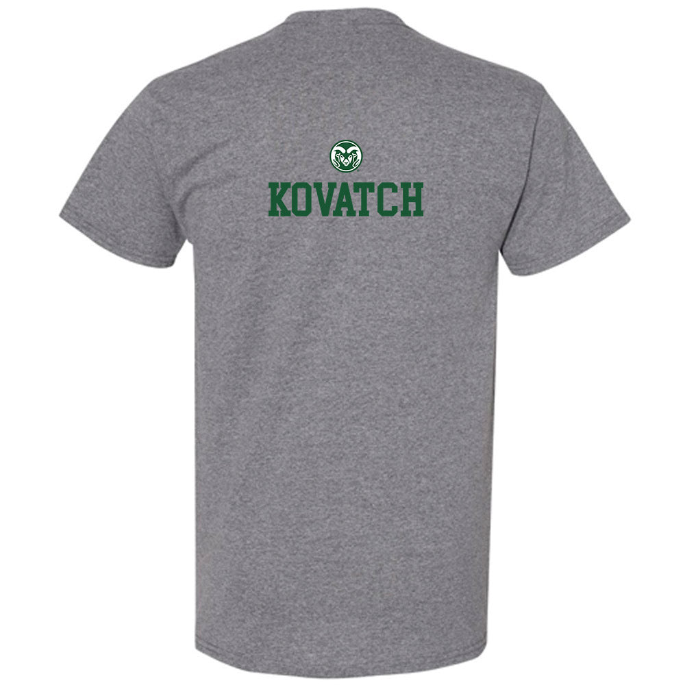 Colorado State - NCAA Women's Track & Field (Outdoor) : Klaire Kovatch T-Shirt