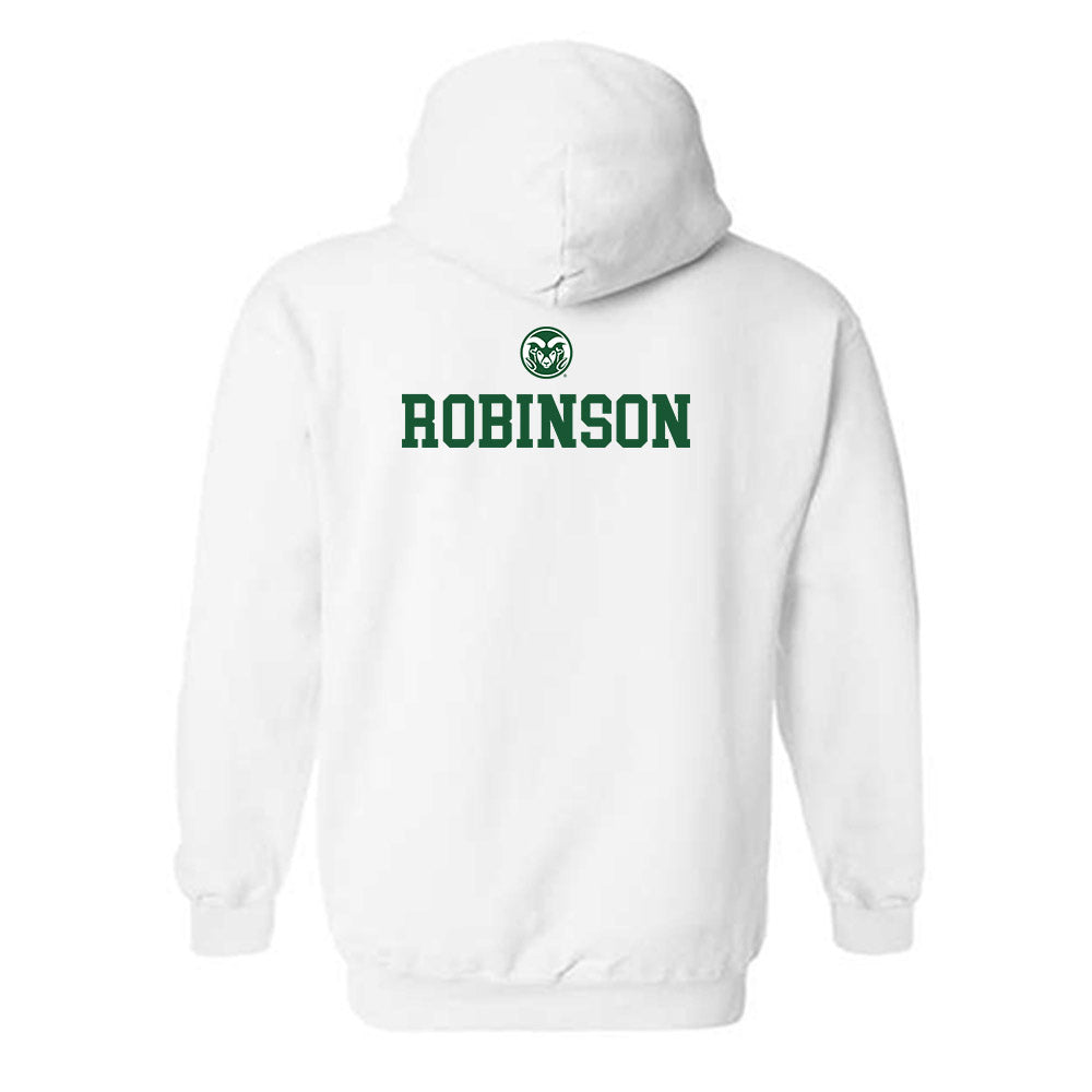 Colorado State - NCAA Men's Track & Field (Outdoor) : PJ Robinson Hooded Sweatshirt