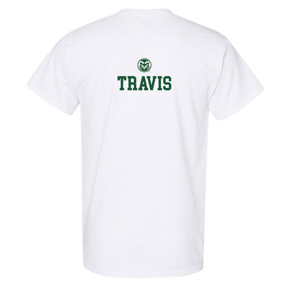Colorado State - NCAA Men's Track & Field (Outdoor) : Rhys Travis T-Shirt