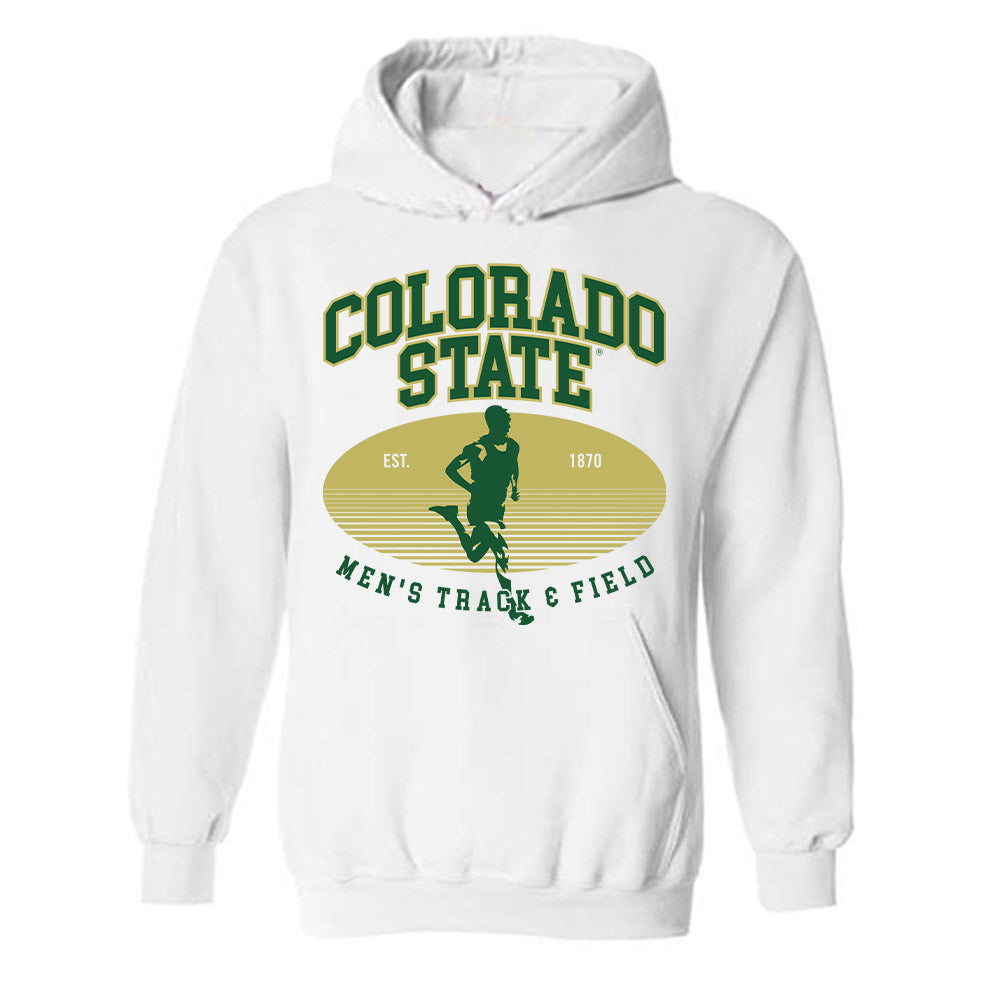 Colorado State - NCAA Men's Track & Field (Outdoor) : Max Christenberry Hooded Sweatshirt