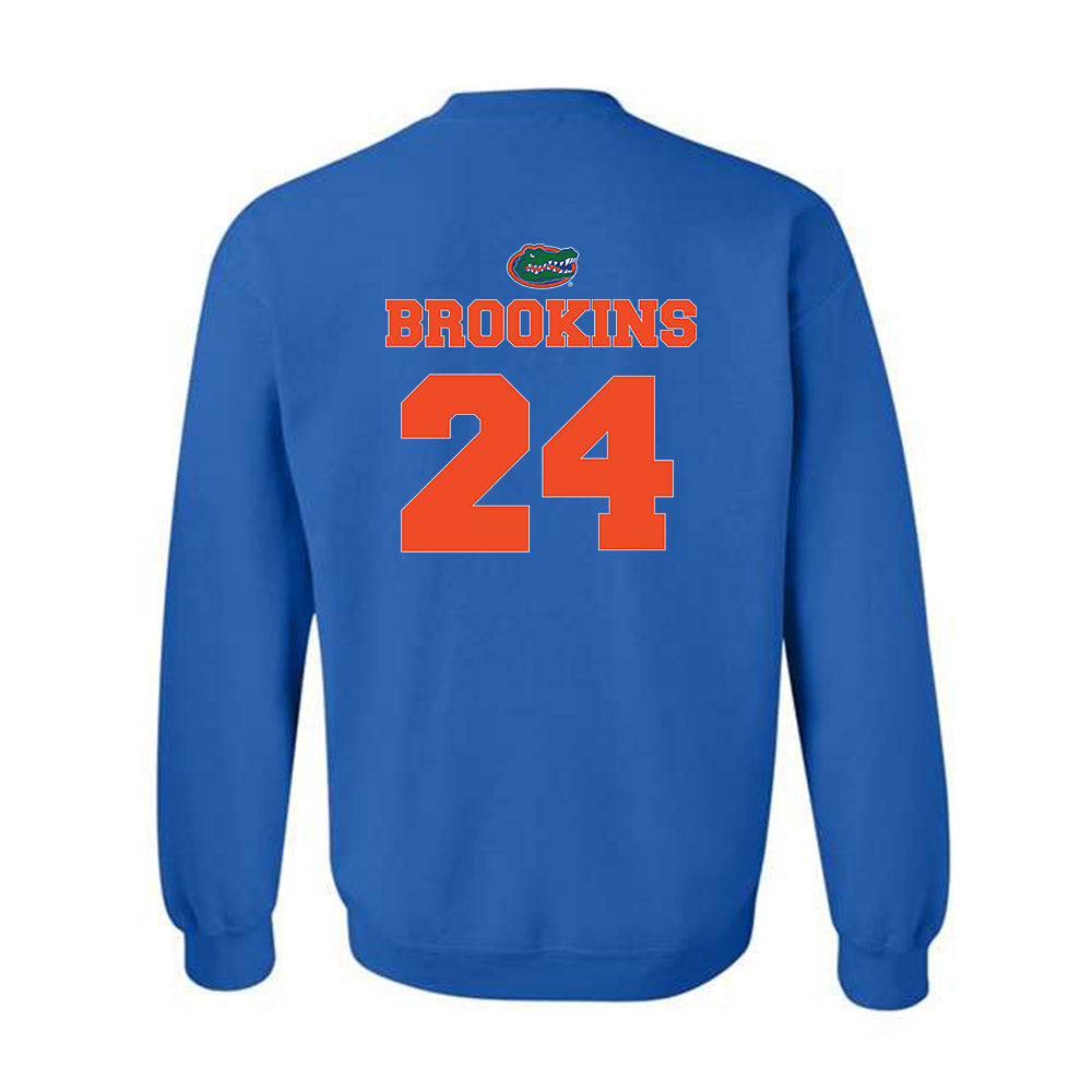 Florida - NCAA Baseball : Blake Brookins - Crewneck Sweatshirt Sports Shersey