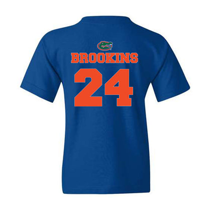 Florida - NCAA Baseball : Blake Brookins - Youth T-Shirt Sports Shersey