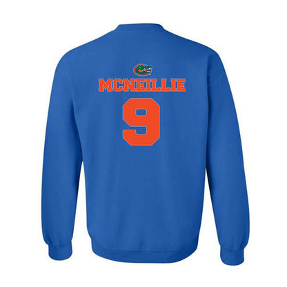 Florida - NCAA Baseball : Luke McNeillie - Crewneck Sweatshirt Sports Shersey