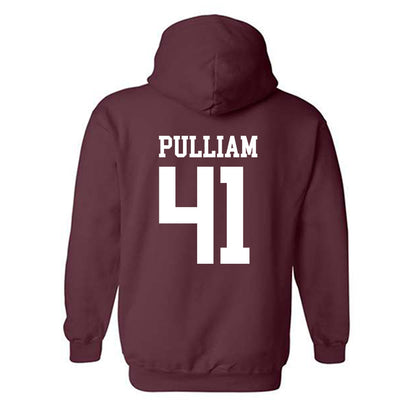 Mississippi State - NCAA Baseball : Ethan Pulliam - Hooded Sweatshirt Classic Shersey