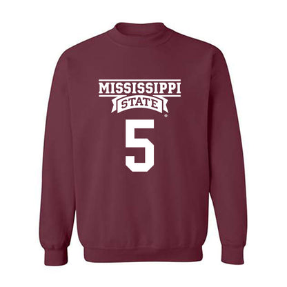 Mississippi State - NCAA Softball : Jadyn Burney - Crewneck Sweatshirt Classic Shersey