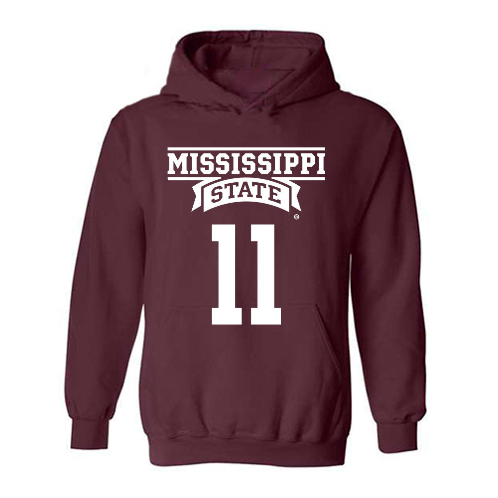 Mississippi State - NCAA Softball : Gabby Coffey - Hooded Sweatshirt Classic Shersey