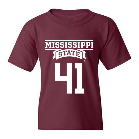 Mississippi State - NCAA Baseball : Ethan Pulliam - Youth T-Shirt Classic Shersey