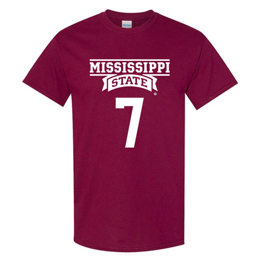 Mississippi State - NCAA Softball : Anna Kate Segars Short Sleeve T-Shirt
