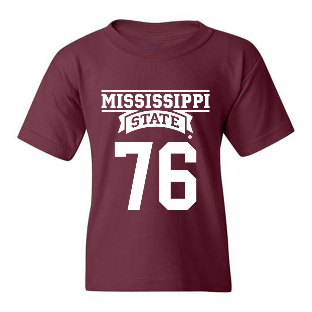 Mississippi State - NCAA Football : Albert Reese - Youth T-Shirt