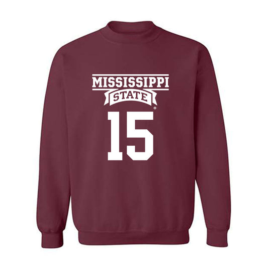 Mississippi State - NCAA Football : Jake Weir Crewneck Sweatshirt