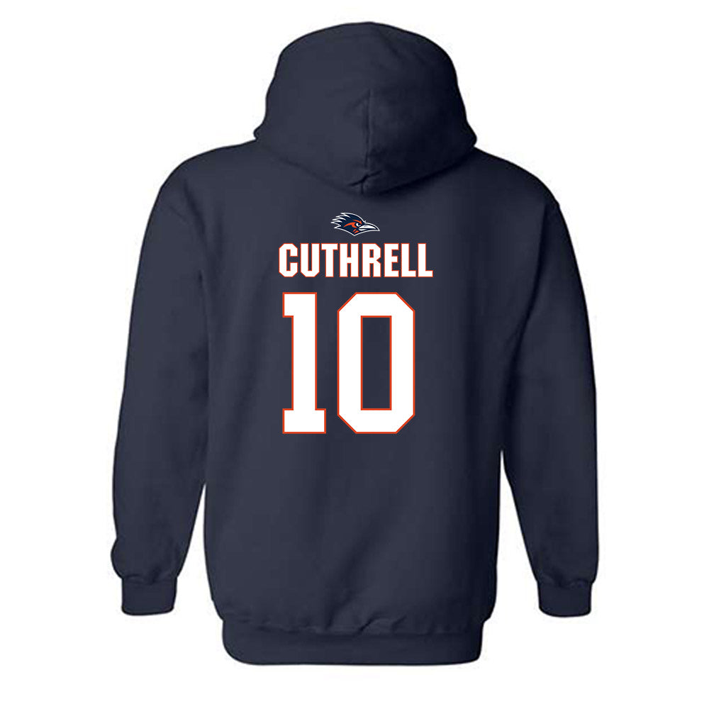 UTSA - NCAA Men's Basketball : Chandler Cuthrell - Hooded Sweatshirt Classic Shersey