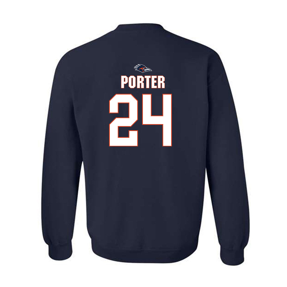 UTSA - NCAA Baseball : Dalton Porter - Crewneck Sweatshirt Classic Shersey