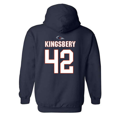 UTSA - NCAA Baseball : Fischer Kingsbery - Hooded Sweatshirt Classic Shersey