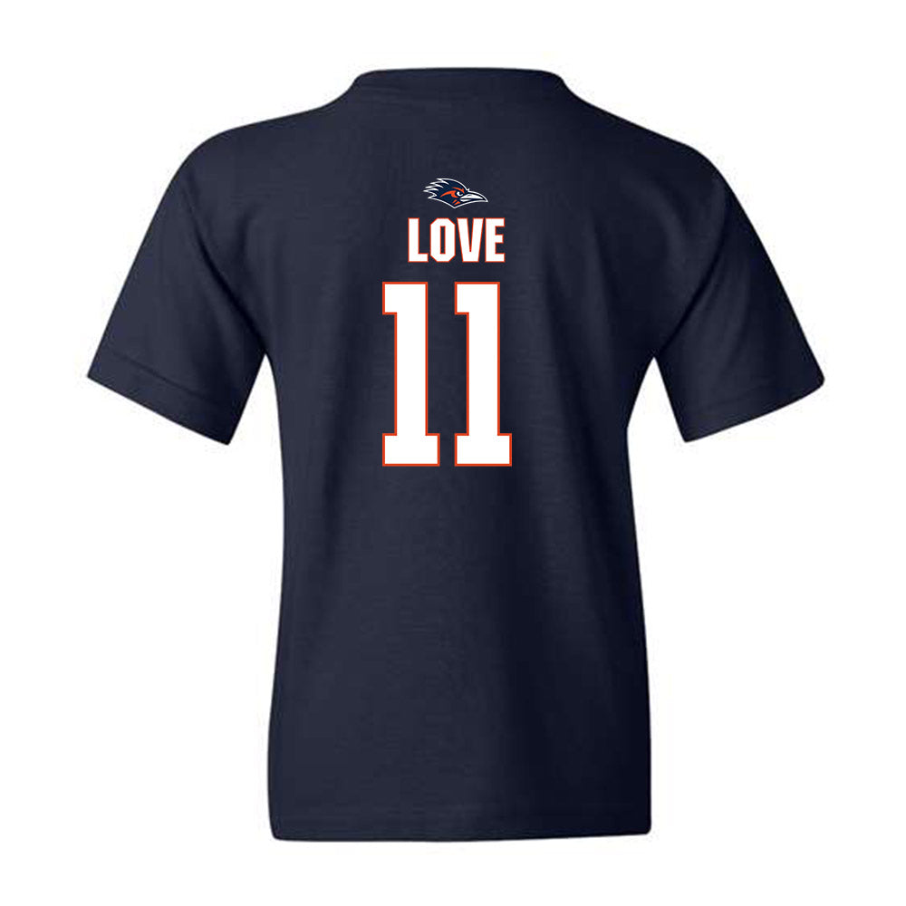 UTSA - NCAA Women's Basketball : Sidney Love - Youth T-Shirt Classic Shersey