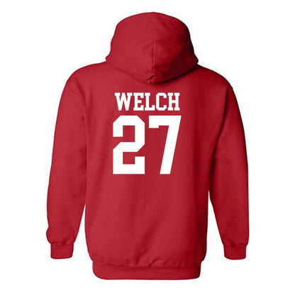 Houston - NCAA Football : Mike Welch - Hooded Sweatshirt Classic Shersey