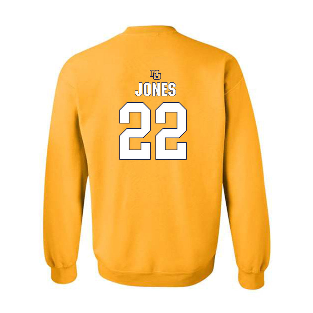 Marquette - NCAA Men's Basketball : Sean Jones - Crewneck Sweatshirt Classic Shersey