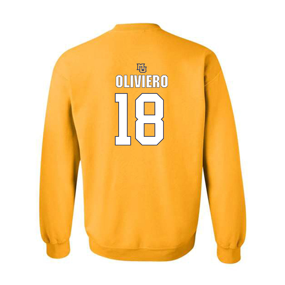 Marquette - NCAA Women's Basketball : Capri Oliviero - Crewneck Sweatshirt Classic Shersey