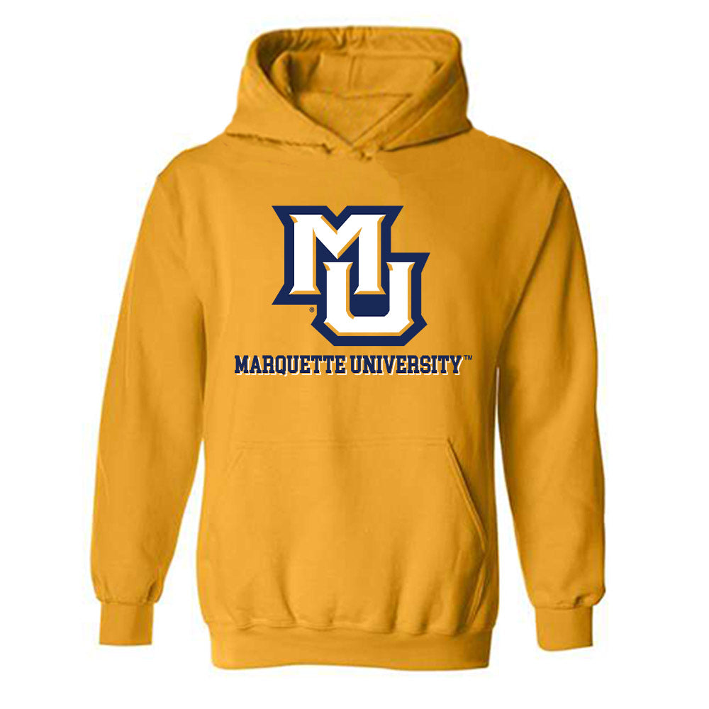 Marquette - NCAA Men's Basketball : Caedin Hamilton - Hooded Sweatshirt Classic Shersey