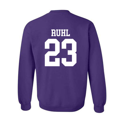 Kansas State - NCAA Baseball : Ty Ruhl - Crewneck Sweatshirt Classic Shersey