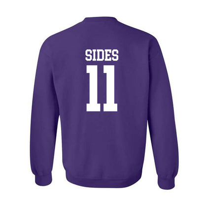 Kansas State - NCAA Women's Basketball : Taryn Sides - Crewneck Sweatshirt Classic Shersey