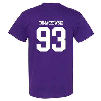 Kansas State - NCAA Football : Asher Tomaszewski - Short Sleeve T-Shirt