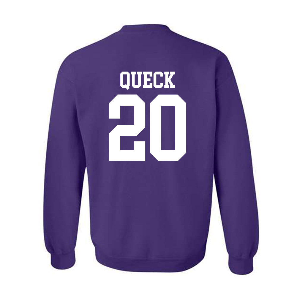 Kansas State - NCAA Baseball : Carson Queck - Crewneck Sweatshirt Classic Shersey