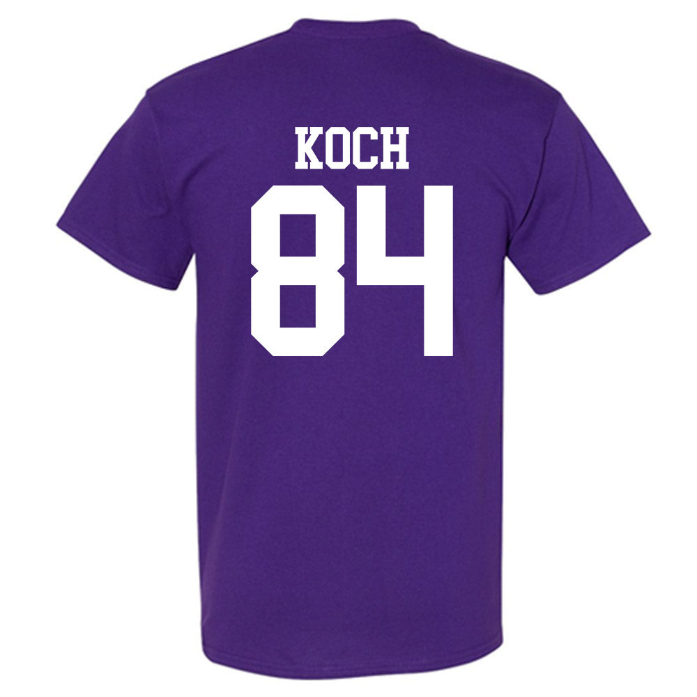 Kansas State - NCAA Football : Isaac Koch - Short Sleeve T-Shirt