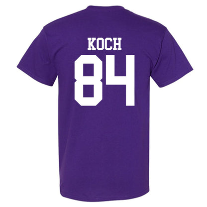 Kansas State - NCAA Football : Isaac Koch - Short Sleeve T-Shirt