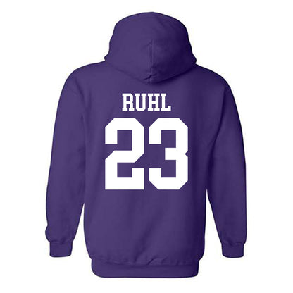 Kansas State - NCAA Baseball : Ty Ruhl - Hooded Sweatshirt Classic Shersey