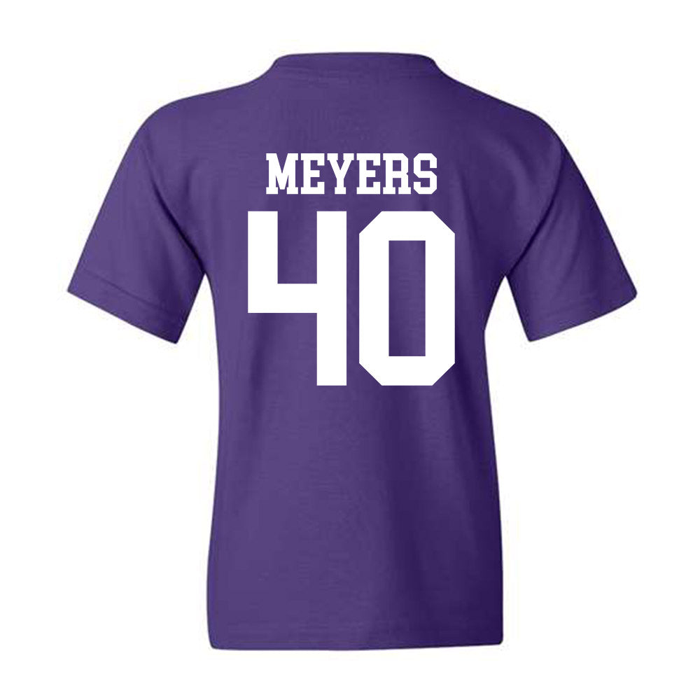 Kansas State - NCAA Football : Gavin Meyers - Youth T-Shirt