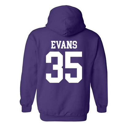 Kansas State - NCAA Baseball : Andrew Evans - Hooded Sweatshirt Classic Shersey