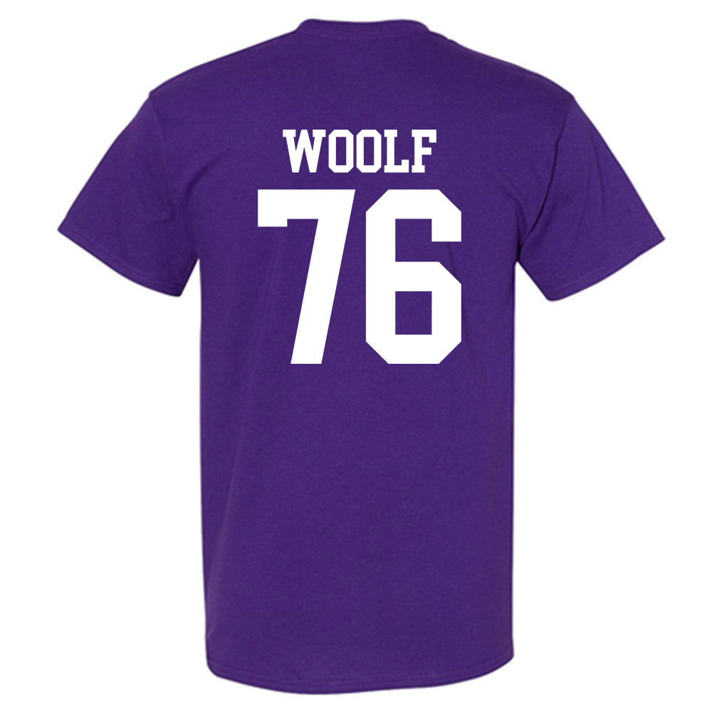 Kansas State - NCAA Football : Brock Woolf - Short Sleeve T-Shirt