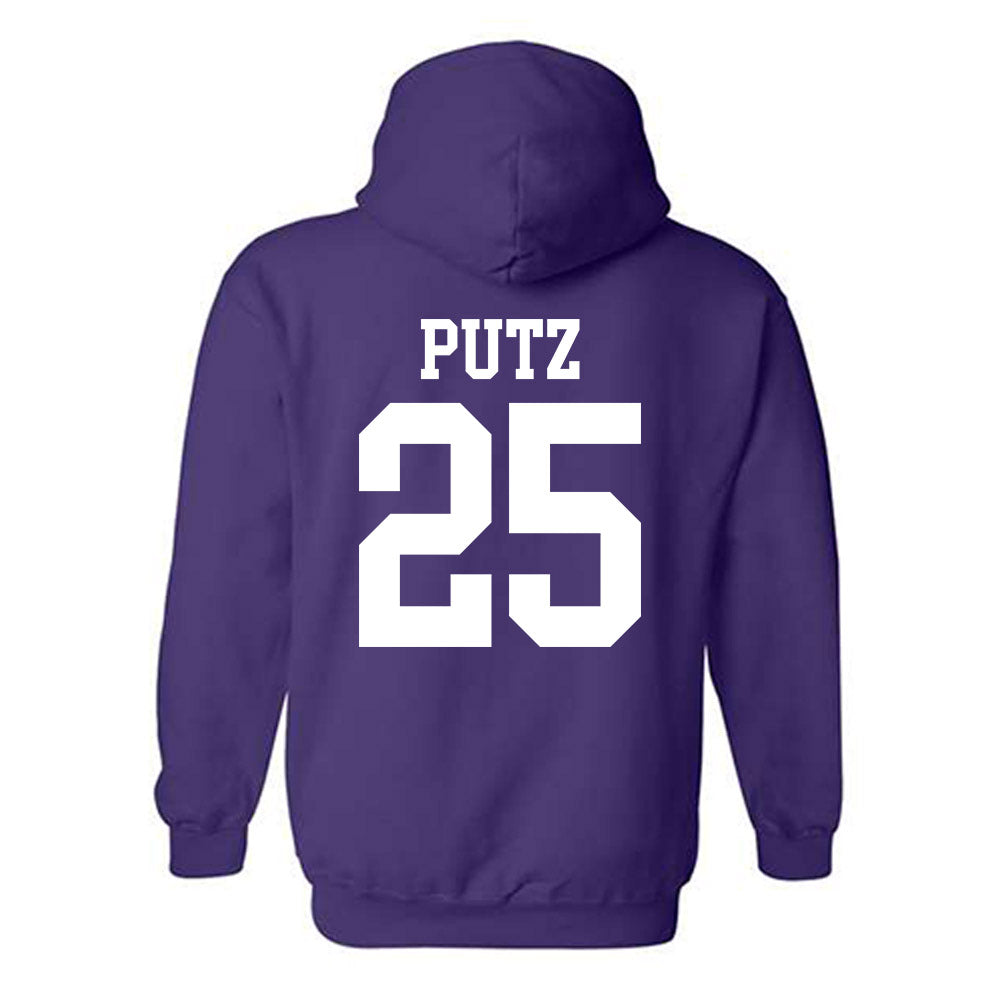 Kansas State - NCAA Baseball : Rohan Putz - Hooded Sweatshirt Classic Shersey