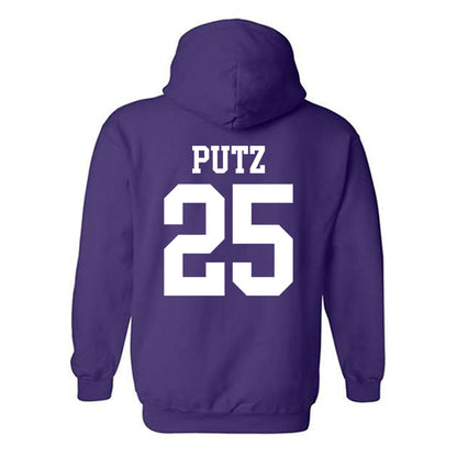 Kansas State - NCAA Baseball : Rohan Putz - Hooded Sweatshirt Classic Shersey