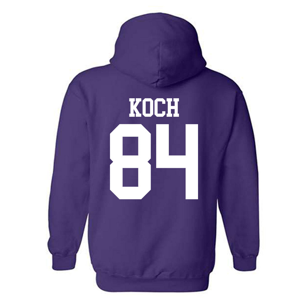 Kansas State - NCAA Football : Isaac Koch - Hooded Sweatshirt