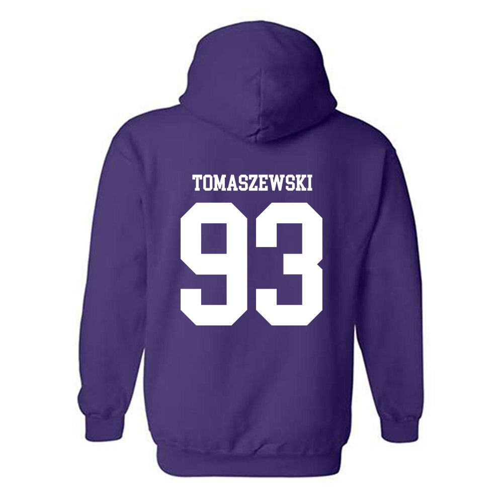 Kansas State - NCAA Football : Asher Tomaszewski - Hooded Sweatshirt