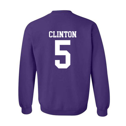 Kansas State - NCAA Women's Volleyball : Aniya Clinton - Crewneck Sweatshirt Classic Shersey
