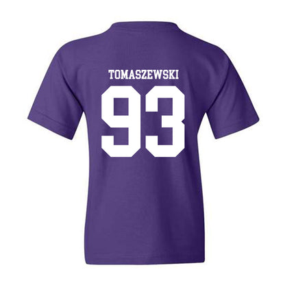 Kansas State - NCAA Football : Asher Tomaszewski - Youth T-Shirt