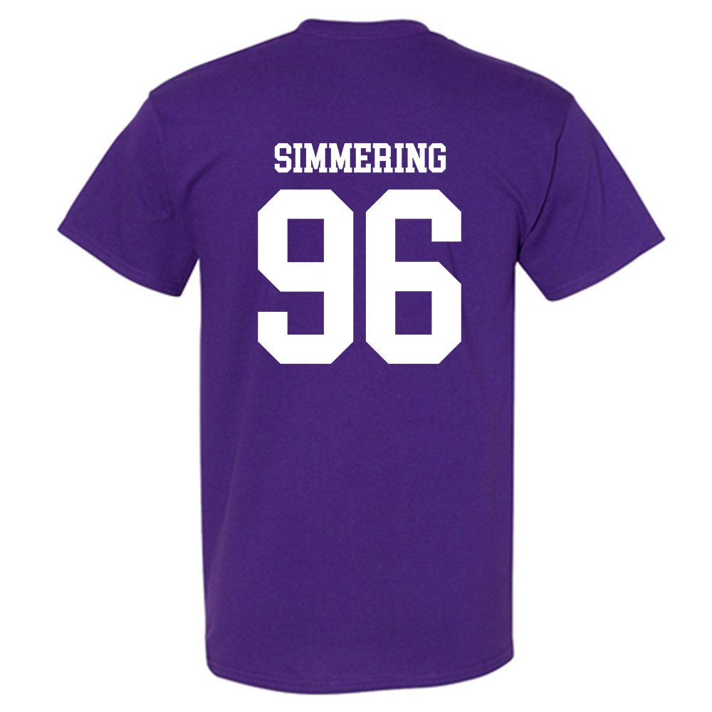 Kansas State - NCAA Football : Leyton Simmering - Short Sleeve T-Shirt