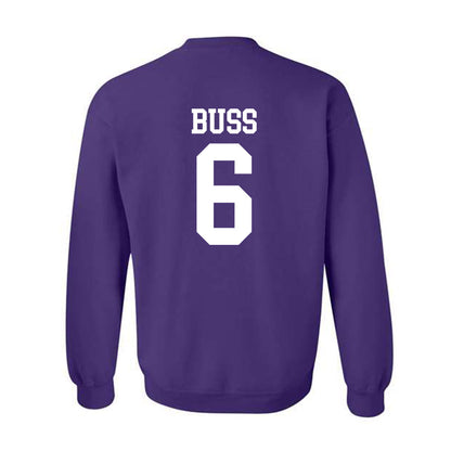 Kansas State - NCAA Baseball : Mason Buss - Crewneck Sweatshirt Classic Shersey