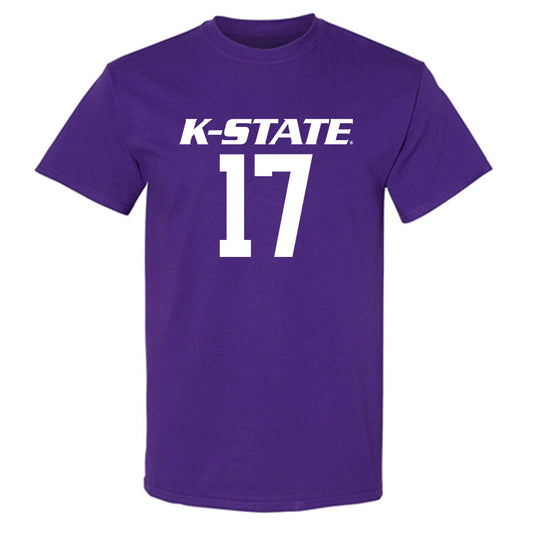 Kansas State - NCAA Football : Mikey Bergeron - Short Sleeve T-Shirt