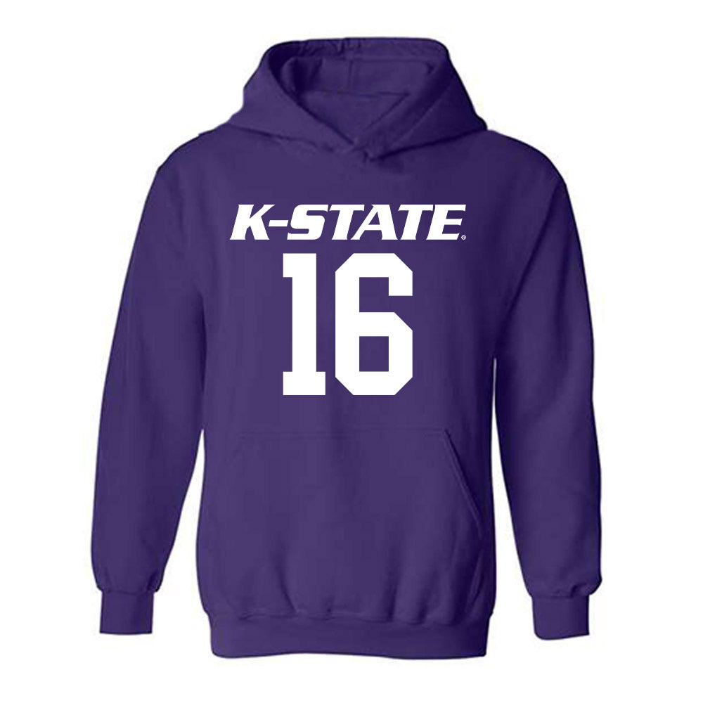Kansas State - NCAA Women's Volleyball : Sydney Bolding - Hooded Sweatshirt Classic Shersey