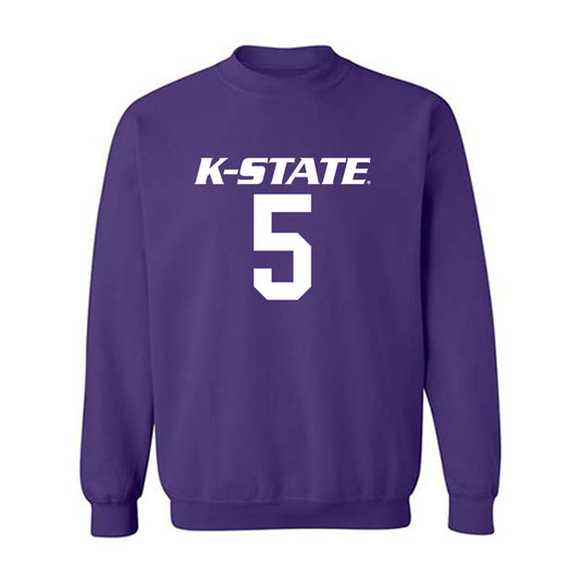 Kansas State - NCAA Football : Justice Clemons Sweatshirt