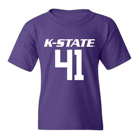 Kansas State - NCAA Baseball : Adam Arther - Youth T-Shirt Classic Shersey
