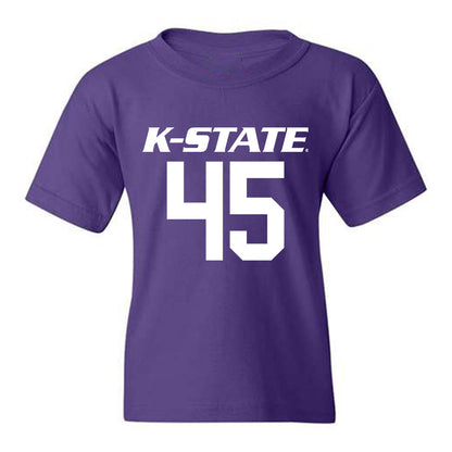 Kansas State - NCAA Football : Austin Romaine - Youth T-Shirt
